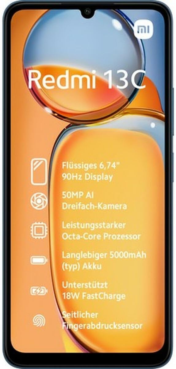 Celulares para adultos mayores en 2025 Xiaomi Redmi 13C